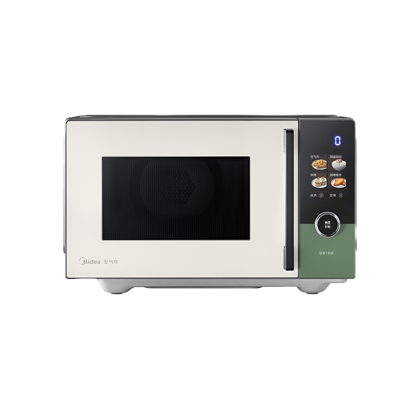美的(Midea)微烤炸一体机家用变频微波炉烤箱空气炸平板23L900W不锈钢内胆石墨烯烤管(C3F6)高清大图