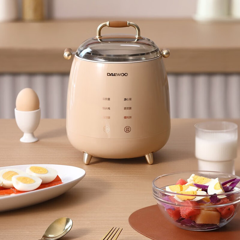 大宇多功能早餐机DYZC-B08 浅茶棕(彩邮外)