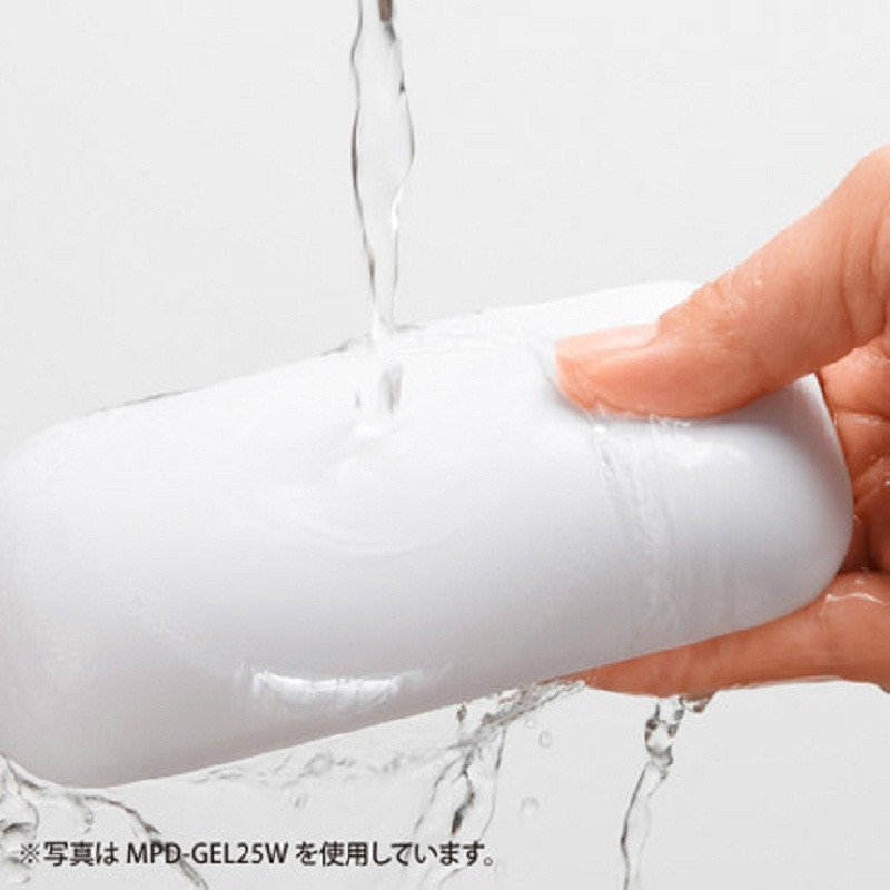 山业(SANWA SUPPLY) 灰色 果冻 鼠标垫 MPD-GEL25GY(单位:个)