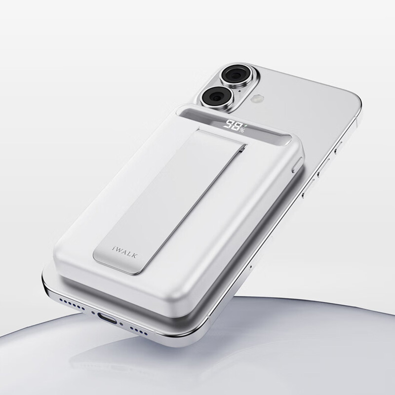 爱沃可(iWALK) MXB014 PowerStand移动电源 白色