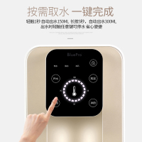 BluePro博乐宝即热式净水器家用厨房自来水直饮加热一体机三秒速热四档调温轻巧方便B05-R75 RO反渗透深层过滤