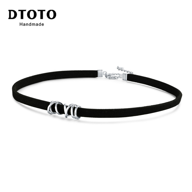 DTOTO 网红项链女潮锁骨链短款脖链韩国颈链项圈脖颈饰品chocker