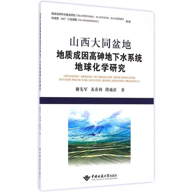 山西大同盆地地质成因高砷地下水系统地球化学研究 谢先军//苏春利//段萌语 著作 专业科技 文轩网