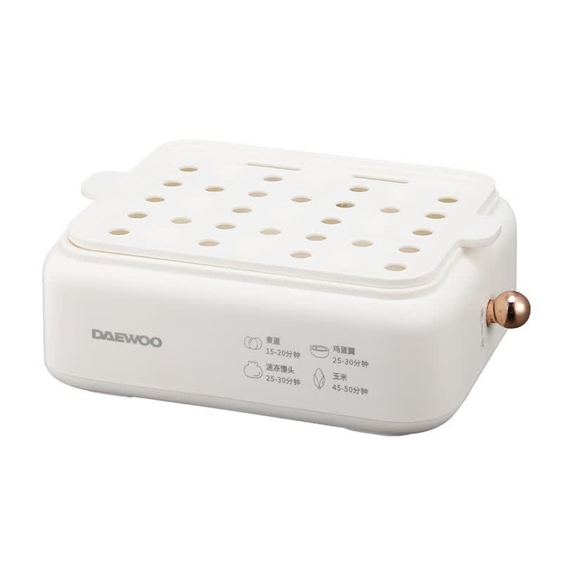 [内蒙地区可发]DAEWOO电蒸锅DYZD-20W3 伯爵白高清大图
