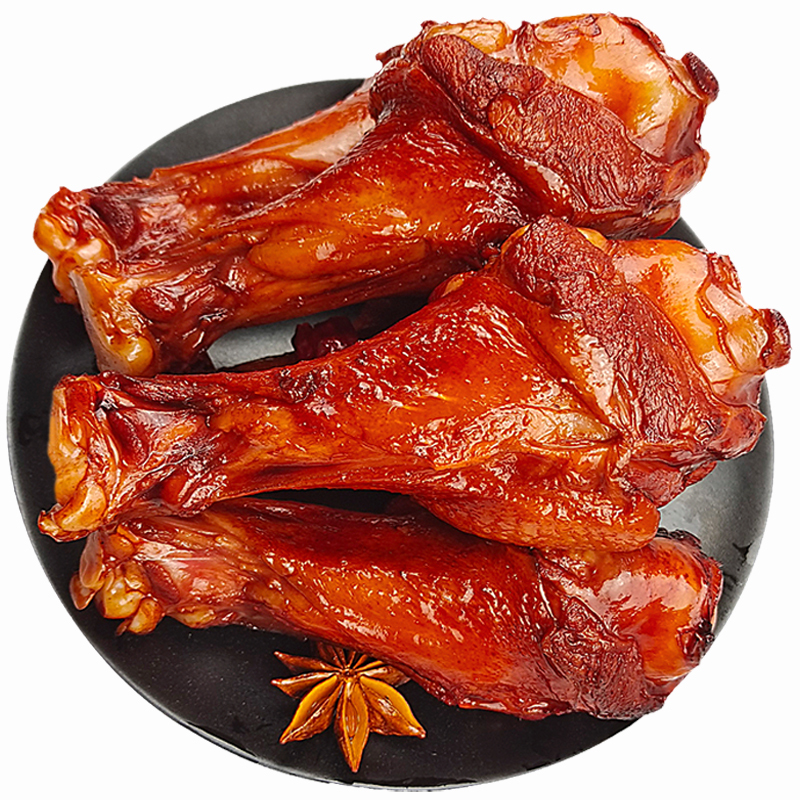 奥尔良鸭腿40g真空袋装鸡腿香辣酱卤麻辣即食休闲零食小吃jw5