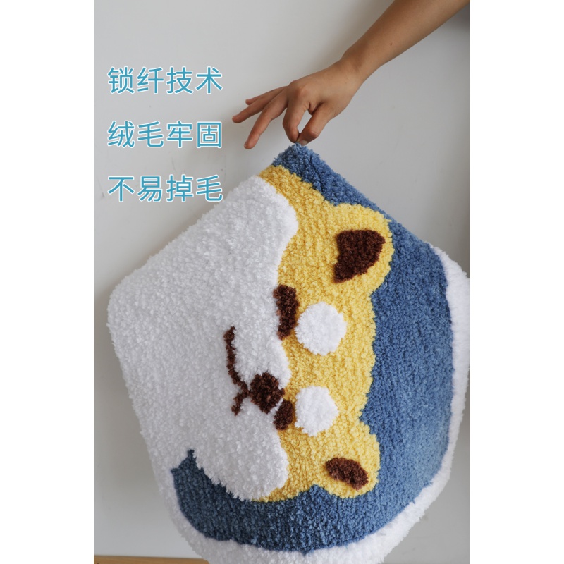 韩式浴室吸水地垫卫生间口速干卧室地毯垫进脚垫防滑垫子小 三维工匠高清大图