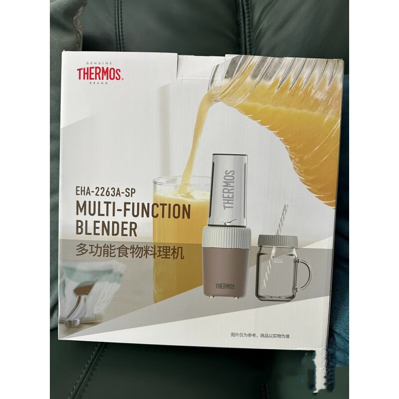 膳魔师(THERMOS)EHA-2263A-SP多功能食物料理机婴儿辅食机果汁机榨汁机易清洗家用小型搅拌机高清大图