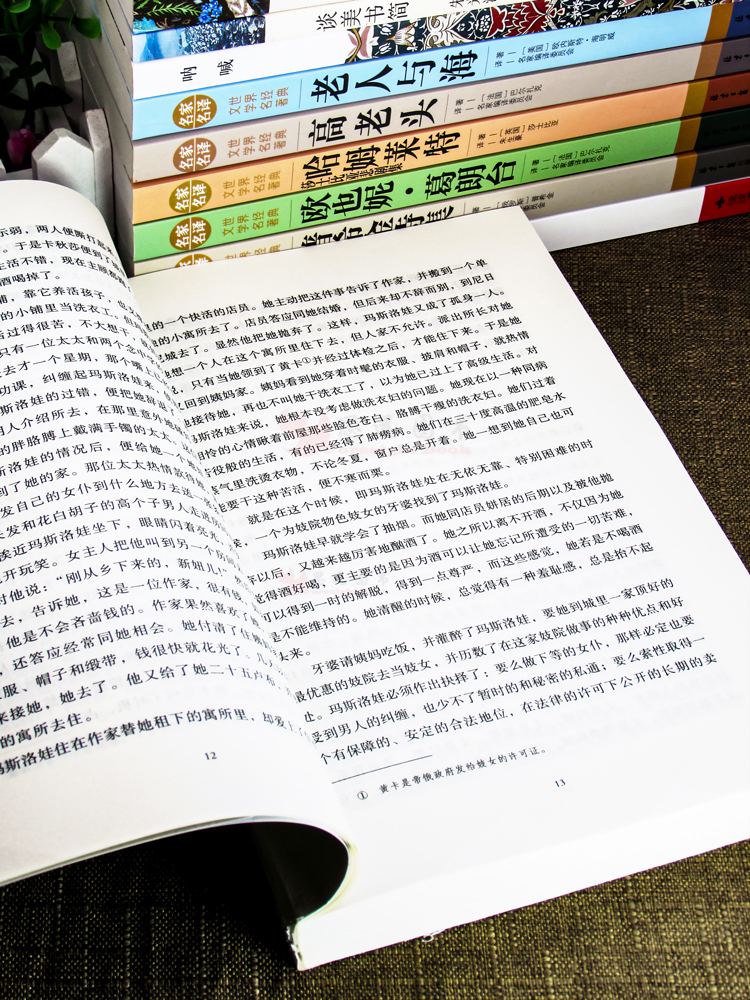 高一语文名著全套巴黎圣母院堂吉诃德正版普希金哈姆雷特呐喊复活适合高中生阅读书籍课外书文学经典书目高清大图