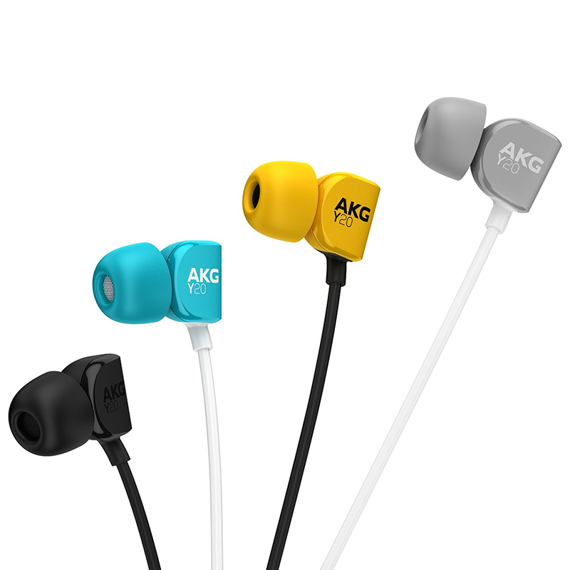 AKG Y20U 立体声入耳式有线耳机 灰色