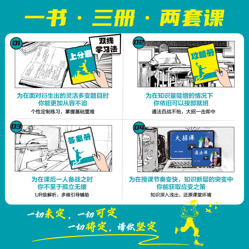 语数英物化生[6本]-人教版 [正版]2025新版高中上分攻略数学物理化学语文英语历史地理政治必修第一册高一上册提分方法高清大图
