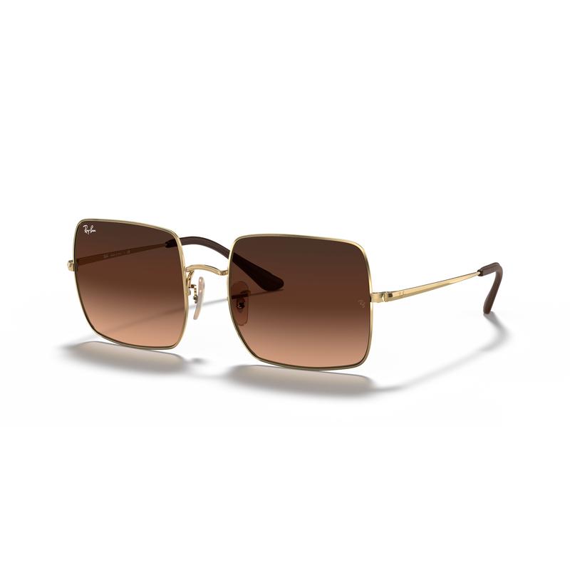 RayBan雷朋女款复古风格大框金属太阳眼镜蓝灰渐变时尚遮阳镜 Arista_Gold_Pink/Brown_Gradien