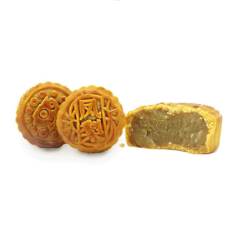 香港锦华月饼 礼盒装 福鹿迎月600g