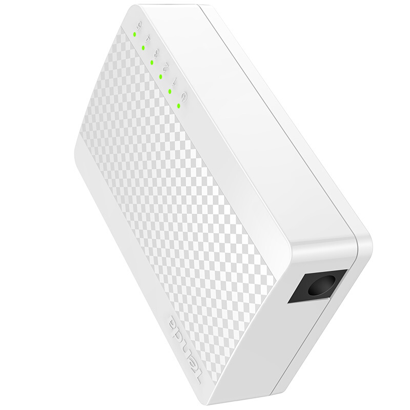 腾达(Tenda)S105 5口百兆交换机 4口家用宿舍交换器 监控网络网线分线器高清大图