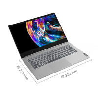 ThinkPad联想ThinkBook 14s 03CD 锐龙版 14英寸商务办公轻薄笔记本电脑 六核R5-4500U 8G 512GSSD 高清屏 标配