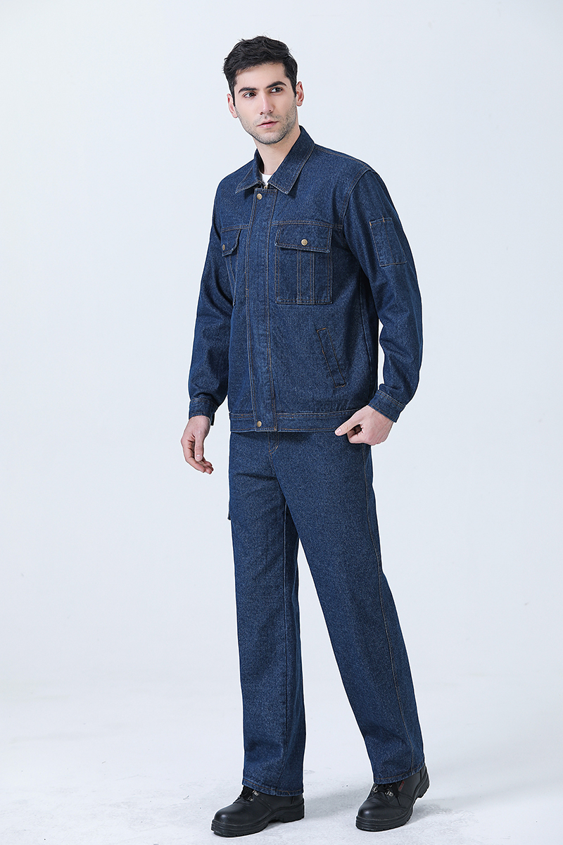 天鸣TMDX004春秋加厚牛仔服套装高清大图