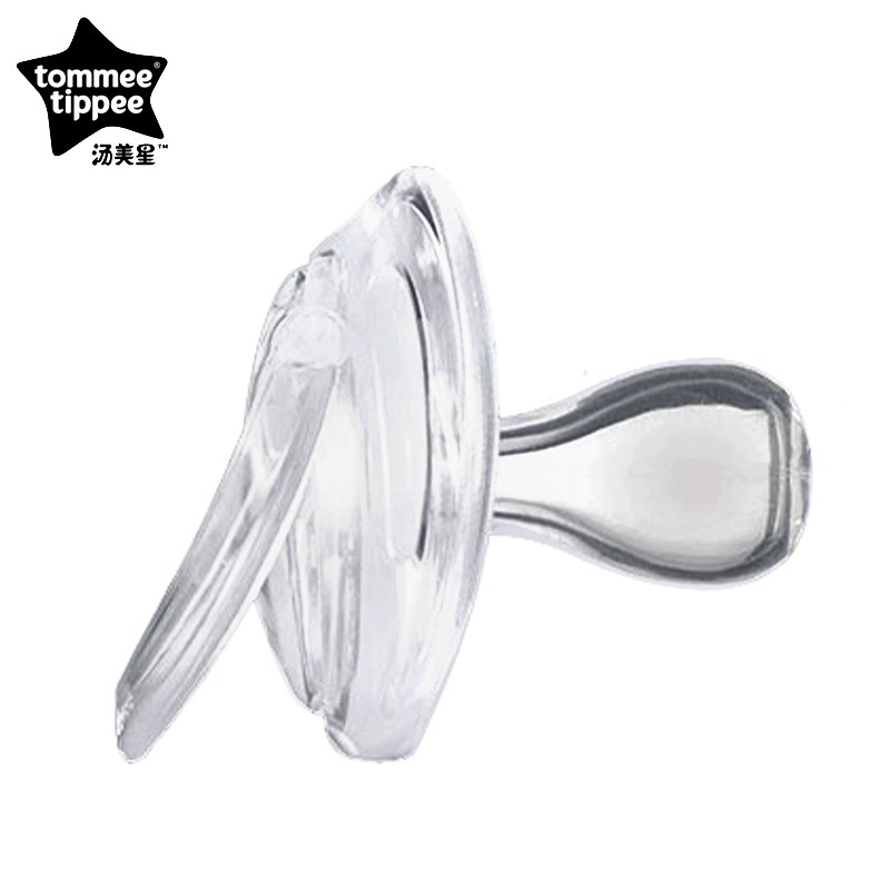 汤美星(Tommee Tippee) 00507 宝宝安抚奶嘴柔软硅胶仿母乳造型 安睡款 6-18个月(2个装)