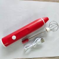打蛋器电动家用迷你小型打蛋机蛋糕搅拌器自动蛋清奶油打发器烘焙 中华红(单个打蛋头)