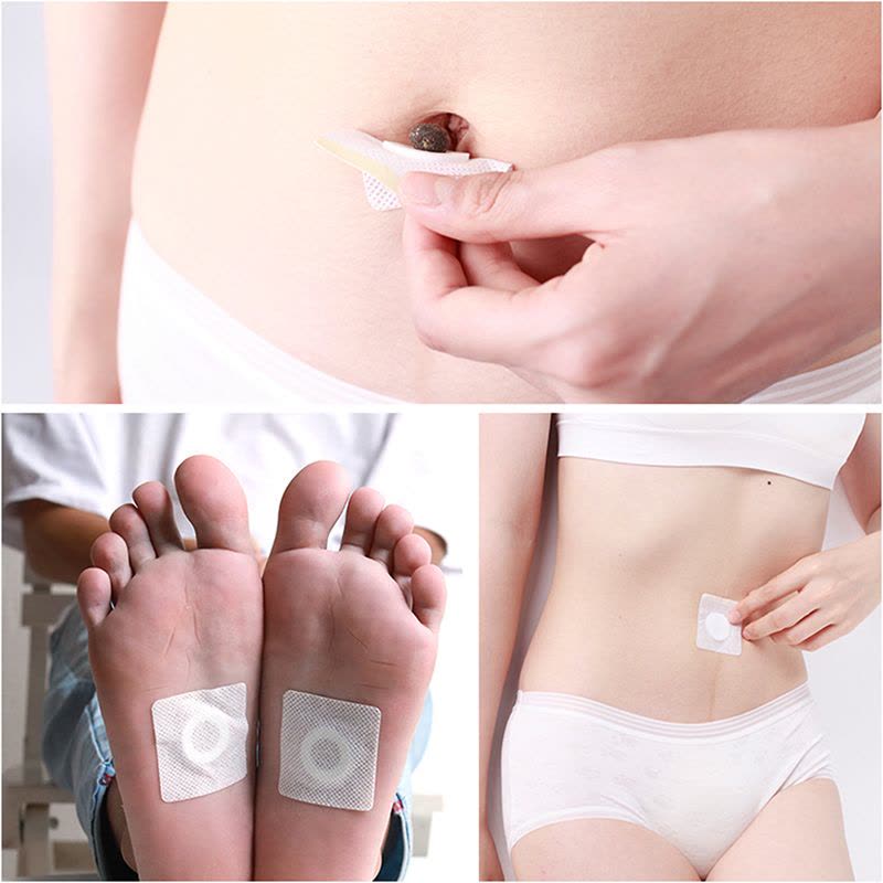 宝康林艾草肚脐贴减肥艾灸艾绒艾脐贴驱寒排毒暖宫寒助睡眠古法手作桂圆花椒艾绒丸贴36贴图片