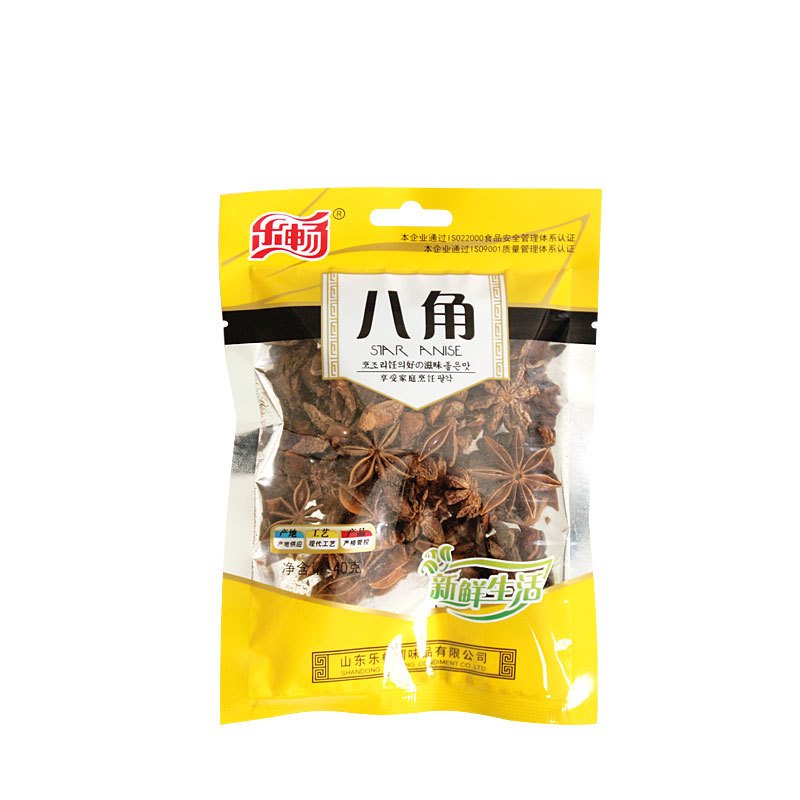 乐畅调味品乐畅八角40克 2包大料大茴香卤味桂皮香料调料大全八角 价格图片品牌报价 苏宁易购鑫光专营店
