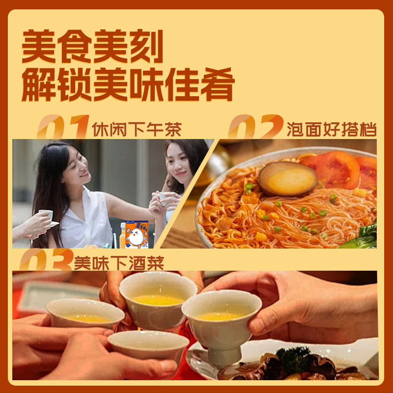 雀淘 卤蛋盐焗口味鹌鹑蛋21g/袋 20袋装 卤味卤蛋解馋小零食办公室休闲小吃开袋即食高清大图