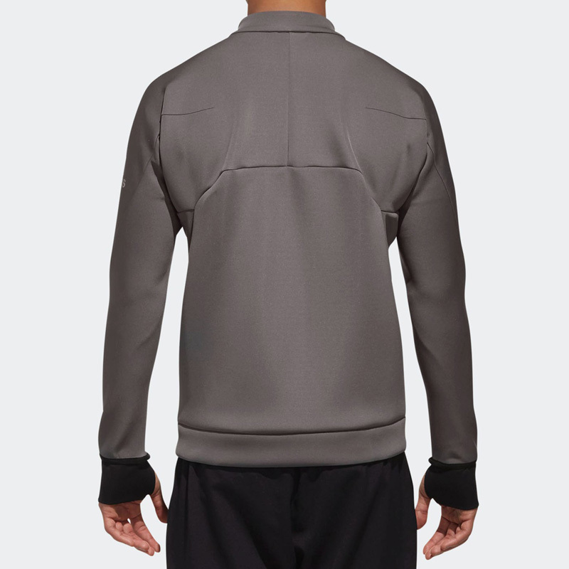 阿迪达斯(adidas)男士修身型训练针织运动夹克DH2637