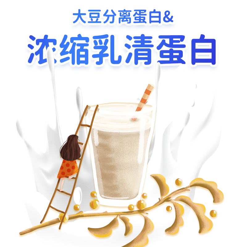 富硒康牦牛骨钙蛋白粉400克×2盒礼盒装营养乳清骨胶原蛋白免疫适用于中老年成人正品
