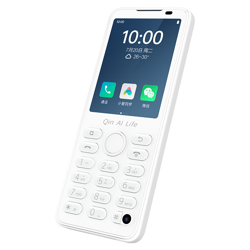 多亲F21pro 按键智能手机 全网通戒网瘾支持微信支付宝 瓷白色 3+32G
