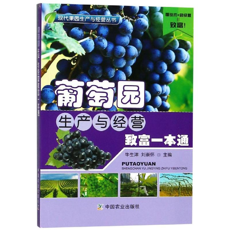 【M】葡萄园生产与经营致富一本通-9787109244337