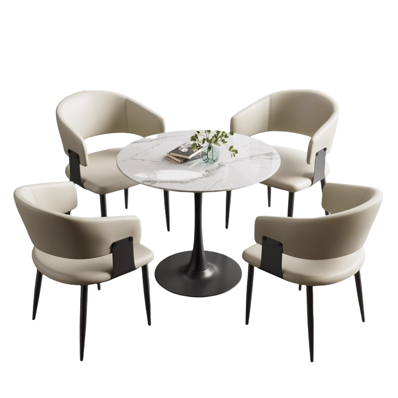 铭思达洽谈桌一桌四椅套高清大图