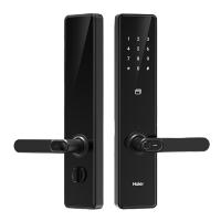 海尔(Haier)智能锁指纹锁家用防盗门木门电子门锁密码锁刷卡锁APP远程解锁十大品牌防小黑盒通用 C级锁芯
