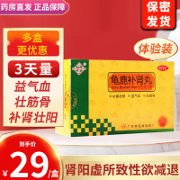 花城 龟鹿补肾丸 12袋/盒