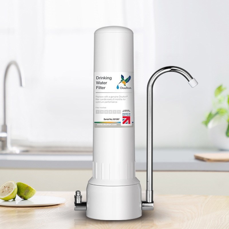 英国净水器正品家用直饮DCP101台上式自来水过滤器道尔顿滤水器直饮机净水器四级过滤