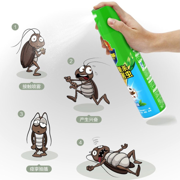超威杀虫气雾剂无香 600ml*2瓶 喷雾杀虫剂 驱杀多种害虫快速起效 图片 3