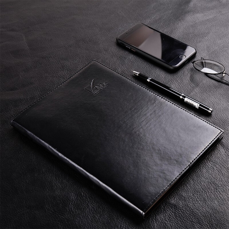 得力3192会议记录本 18K/96页(黑)(本)高清大图