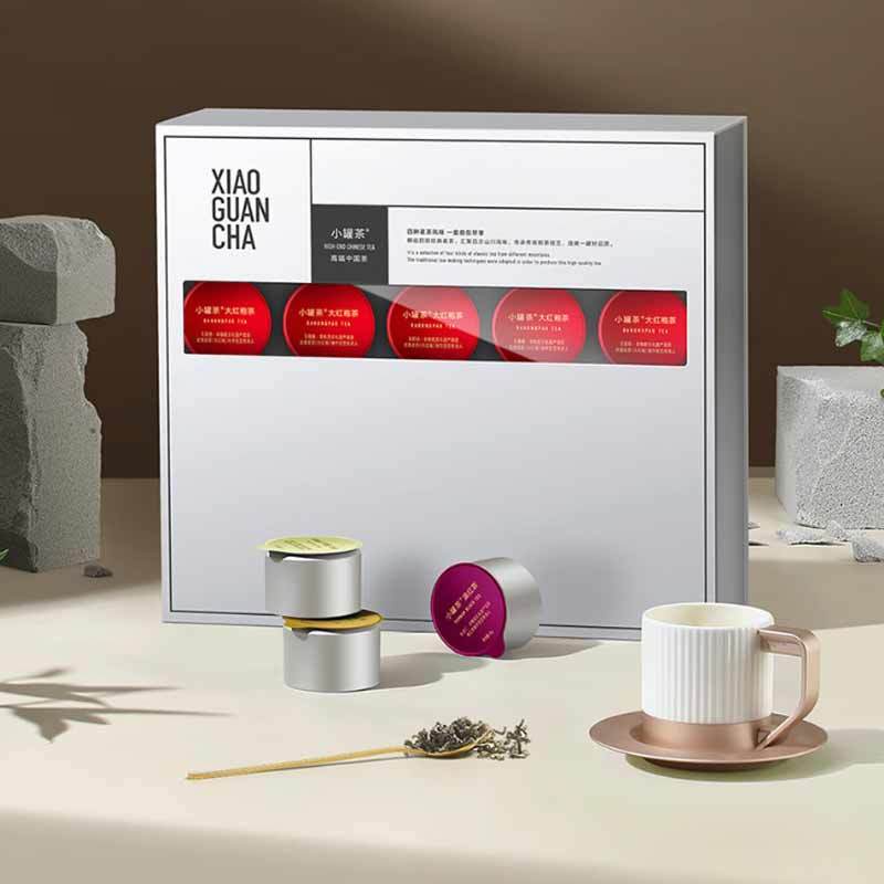 小罐茶 大师系列·组合茶20罐装(银罐)4.0版A 80g高清大图