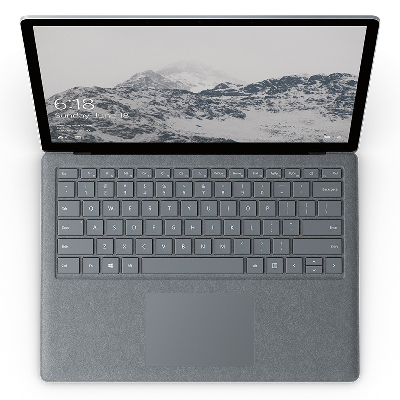 微软(Microsoft)Surface Laptop13.5英寸超薄触控笔记本专业版( i5 8GB 256G亮铂金)