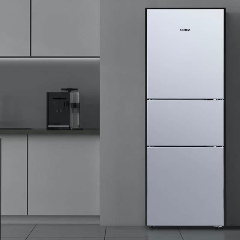 西门子 KG28FA291C 零度保鲜 小型家用 防串味三开门冰箱高清大图