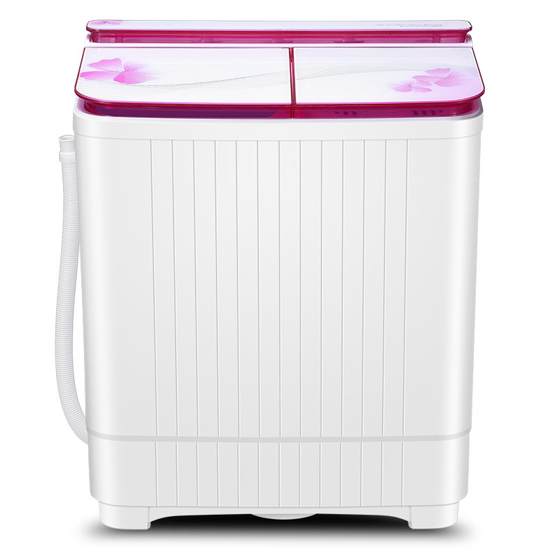 tclxpb40q300s40公斤家用双桶半自动迷你洗衣机小洗衣机双缸洗脱两用