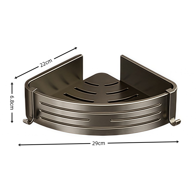 义尊浴室置物架三角个高清大图