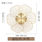 金牡丹时钟