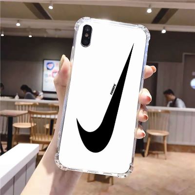 oppor1715x梦境版reno54sepro32ace2手机壳潮牌耐克标签款sj046白底