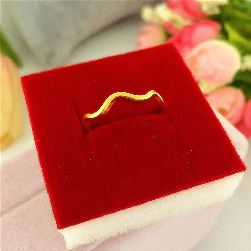 新款时尚网红活口戒指女仿越南沙金花朵蝴蝶结食指指环镀金不掉色送女朋友老婆情人节七夕生日礼物