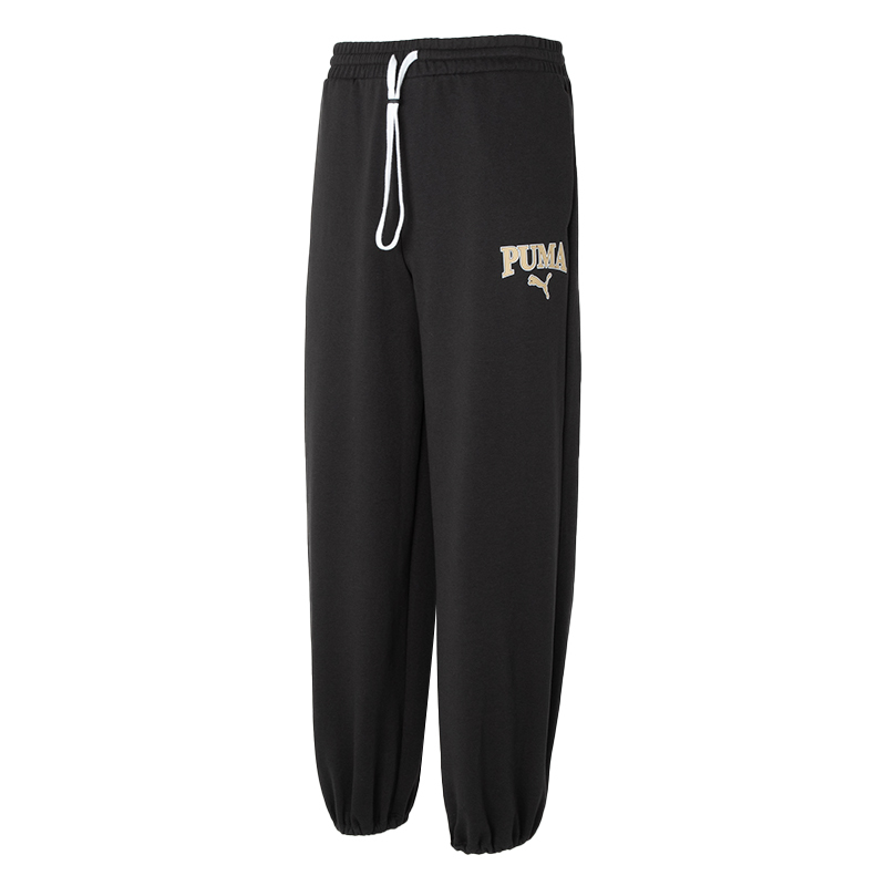 彪马(PUMA) 男女同款抽绳长裤 SQUAD SWEATPANTS DK 682928-01