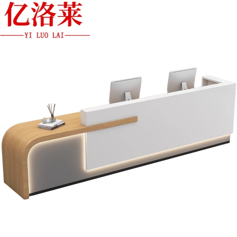 亿洛莱 接待前台 160*60*100cm 张高清大图
