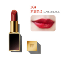 [国内专柜版]汤姆福特TOM FORD烈焰幻魅唇膏3g 黑管口红16# 斯嘉丽红 经典奶油质地