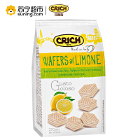 可意奇(CRICH)柠檬味奶油威化饼干250g/袋