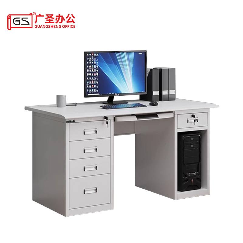 GS 办公桌电脑桌职员桌 1600*700*750mm高清大图