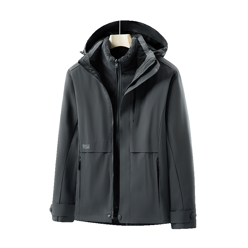 稳帆甄选 抓绒内胆冲锋衣 男女同款 21WF32/件高清大图