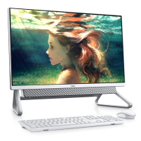 戴尔(DELL)灵越5400一体机IPS微边框大屏11代CPU办公商用家用网课前台电脑23.8英寸 11代酷睿i3-1115G4 核显 8G 512G固态 白色 定制