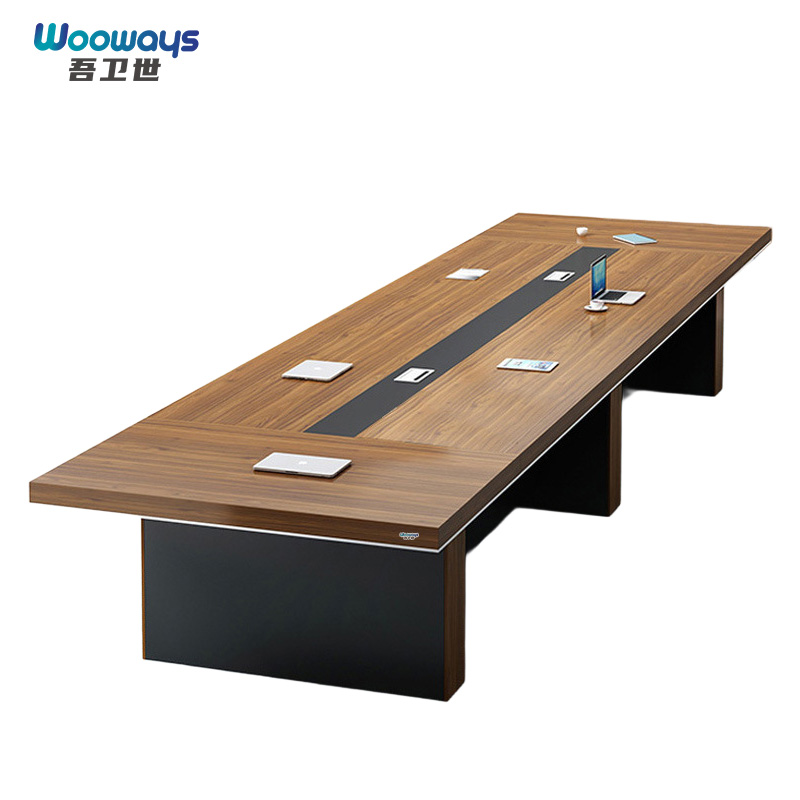 吾卫世 会议桌 3.8*1.5m张高清大图